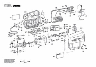BOSCH Ausgleichscheibe 0,5 MM | Ersatzteile für PST 50 PE | 2600101612