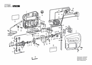 BOSCH Führungshülse | Ersatzteile für PST 55 PE | 2600400024