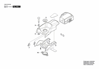 BOSCH Staubschutzring | Ersatzteile f�r PDC 1 - 1619PA2008