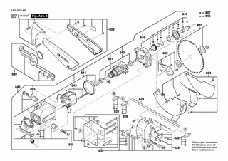 BOSCH Schutzhaube | Ersatzteile für PTS 10 - 1619PA3155