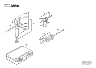 BOSCH Typschild | Ersatzteile f�r GBH 20 E | 160111A3H3
