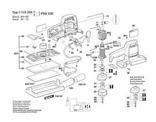 BOSCH Leitungshalter | Ersatzteile für PSS 230 | 2601035001