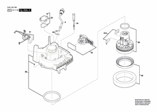 BOSCH Elektronikmodul | Ersatzteile f�r GAS 15 PS -...
