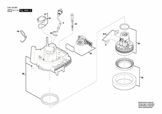 BOSCH Dichtungssatz | Ersatzteile f�r GAS 15, GAS 15 PS -...