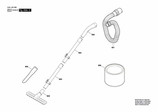 BOSCH Teppichdüse | Ersatzteile für GAS 15, GAS 15 PS - 1619PA7327
