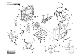 BOSCH Schraube | Ersatzteile f�r 1810, 1825 - 1619X00504