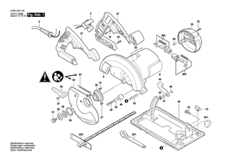 BOSCH Scheibe | Ersatzteile f�r PKS 18 LI - 1619X00660