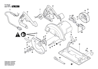 BOSCH Scheibe | Ersatzteile f�r PKS 18 LI - 1619X00660