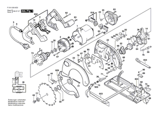 BOSCH Scheibe | Ersatzteile f�r GKS 65, GKS 65 CE - 1619X00942