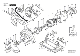 BOSCH Scheibe | Ersatzteile f�r GKS 65, GKS 65 CE - 1619X00942
