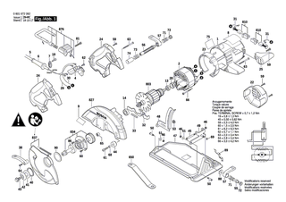 BOSCH Scheibe | Ersatzteile f�r GKS 65, GKS 65 CE - 1619X00942