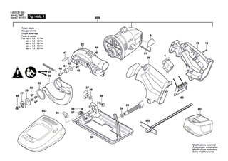 BOSCH Spanner | Ersatzteile f�r PKS 18 LI, 5995 - 1619X01897