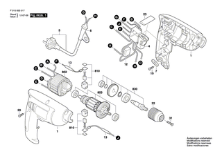 BOSCH Schraube | Ersatzteile f�r 6535 - 1619X02361