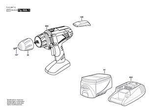 BOSCH Senkschraube | Ersatzteile f�r PSR 1080 LI, 2044 - 1619X02515