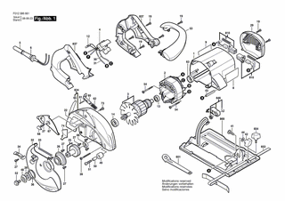 BOSCH Schutzoberteil | Ersatzteile f�r 5866 - 1619X02773