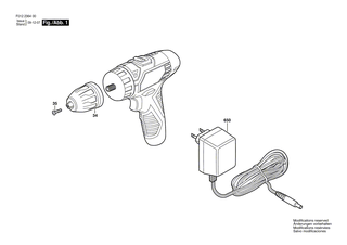 BOSCH Schnellspannbohrfutter | Ersatzteile f�r 2770 - 1619X03248