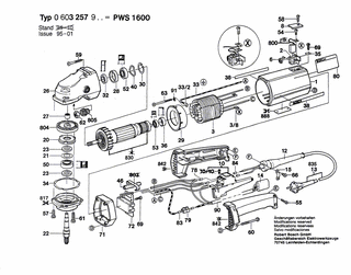 BOSCH Gummiring 7 MM BREIT | Ersatzteile für PWS 1600 | 1600206020