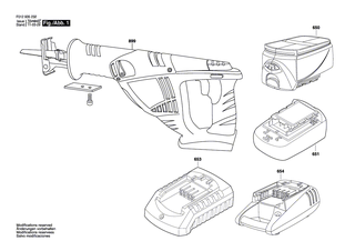 BOSCH Akku-Paket 18V, 1,3Ah, LI | Ersatzteile f�r --- - 1619X03496