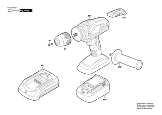 BOSCH Akku-Paket 18V, 1,3Ah, LI | Ersatzteile f�r --- - 1619X03496