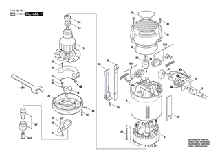 BOSCH Netzanschlussleitung | Ersatzteile f�r 1817, 1827 - 1619X04241