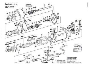 BOSCH Scheibenfeder DIN 6888 3x5 ST60-2 | Ersatzteile f�r GR.106, Hf-Bohrmaschine - 1900023005