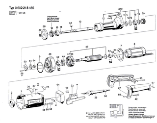 BOSCH Scheibenfeder DIN 6888-4x5-ST60-2 | Ersatzteile f�r Hf-Geradschleifer, Geradschleifer - 1900023006