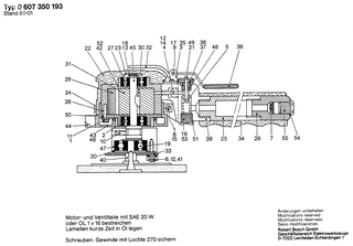 BOSCH Scheibenfeder DIN6888-3x6,5-ST60-2K | Ersatzteile f�r GR.106, Hf-Bohrmaschine - 1900023007