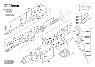 BOSCH Aderendh�lse A 0,5-6 DIN 46 228 | Ersatzteile f�r Hf-Geradschleifer, Geradschleifer - 1900452000