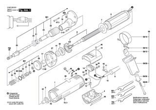 BOSCH Aderendh�lse A 0,5-6 DIN 46 228 | Ersatzteile f�r Hf-Geradschleifer, Geradschleifer - 1900452000