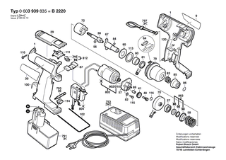 BOSCH Rillenkugellager 7x22x7 | Ersatzteile f�r Gw-Schlagschrauber, Schlagschrauber - 1900900224