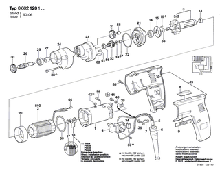 BOSCH Rillenkugellager 5x16x5 | Ersatzteile f�r GR.55, GR.57 - 1900900232