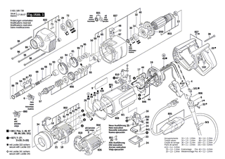 BOSCH Rillenkugellager 6003 Y DIN 625 | Ersatzteile f�r Hf-Geradschleifer, Geradschleifer - 1900900273