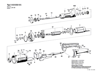 BOSCH Rillenkugellager 6003 Y DIN 625 | Ersatzteile f�r Hf-Geradschleifer, Geradschleifer - 1900900273