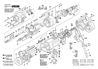 BOSCH Rillenkugellager 6003 Y DIN 625 | Ersatzteile f�r Hf-Geradschleifer, Geradschleifer - 1900900273