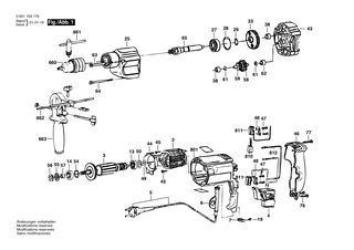 BOSCH Rillenkugellager DIN 625 627-2Z/C3 | Ersatzteile f�r GSB 18-2 RE - 1900905020