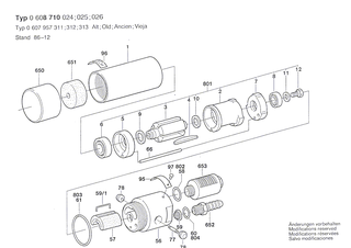 BOSCH Rillenkugellager 8x22x7 | Ersatzteile f�r GWB 10, Schlagbohrmaschine - 1900905029