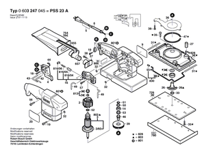 BOSCH Rillenkugellager 8x22x7 | Ersatzteile f�r GBS 75 AE, GSS 28 A - 1900905041