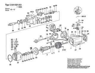 BOSCH Rillenkugellager 25x47x12 | Ersatzteile f�r Bohrmaschine, Zweigang-Bohrmaschine - 1900905126