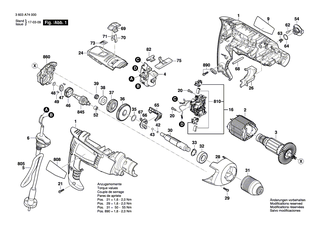 BOSCH Kugel DIN 5401-5,5MM-III-ST | Ersatzteile f�r GSB 16 RE, GSB 22-2 RE - 1903230010