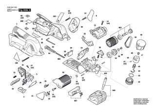 BOSCH Winkelschraubendreher DIN 911 SW2,5 | Ersatzteile f�r SHO 160, SHO 280 - 1907950003