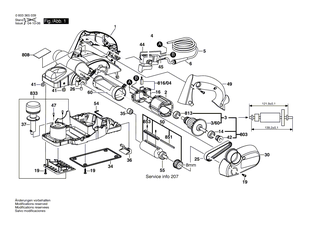 BOSCH Winkelschraubendreher DIN 911 SW2,5 | Ersatzteile f�r SHO 160, SHO 280 - 1907950003