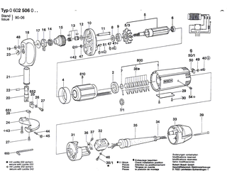 BOSCH Winkelschraubendreher DIN 911, SW3 | Ersatzteile f�r GSC 10,8 V-LI, Blechschere - 1907950004