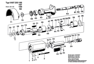 BOSCH Winkelschraubendreher DIN 911;SW6 | Ersatzteile f�r Geradschleifer, GGS 6 - 1907950007