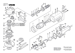 BOSCH Winkelschraubendreher DIN 911;SW6 | Ersatzteile f�r Geradschleifer, GGS 6 - 1907950007