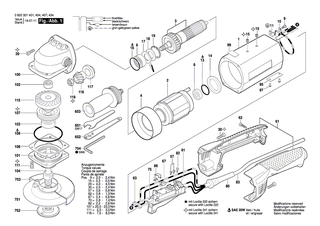 BOSCH Winkelschraubendreher DIN 911;SW6 | Ersatzteile f�r Geradschleifer, GGS 6 - 1907950007
