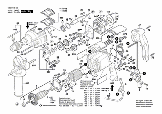BOSCH Distanzscheibe 0,5 MM | Ersatzteile f�r GSB 680...