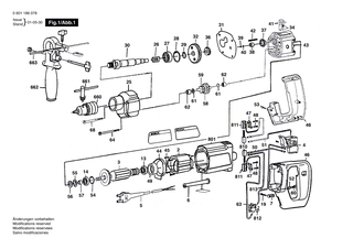 BOSCH Distanzscheibe 0,5 MM | Ersatzteile f�r GSB 680 PROFI, GSB 18-2 - 2600000014