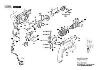 BOSCH St�tzscheibe | Ersatzteile f�r GSB 450 RE, PSB 400 - 2600100034
