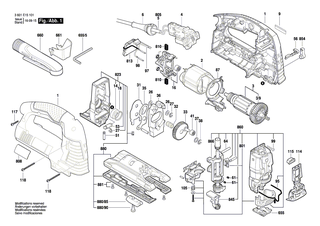 BOSCH Ausgleichscheibe | Ersatzteile f�r AHS 52 ACCU, GSA 800 PE - 2600100040