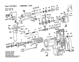 BOSCH Ausgleichscheibe 0,3 MM | Ersatzteile f�r CSB 800-2 RE, CSB 850-2 RET - 2600101654